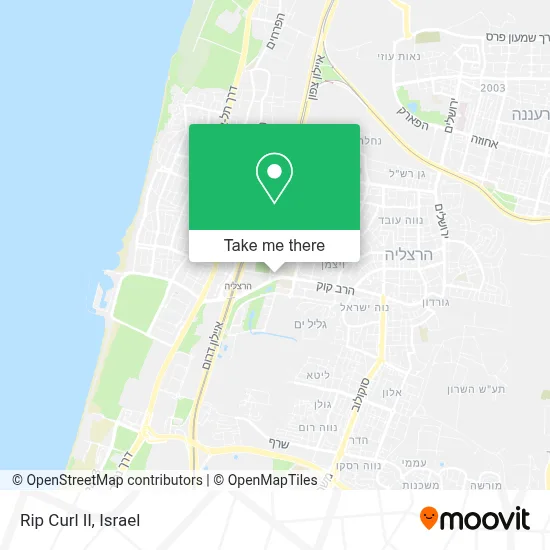Rip Curl  Il map