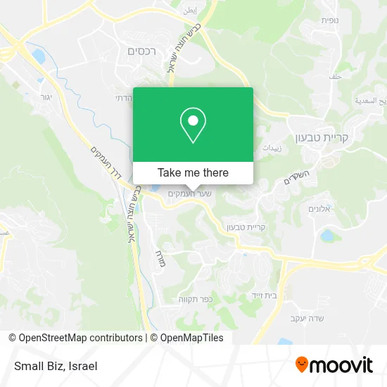 Small Biz map