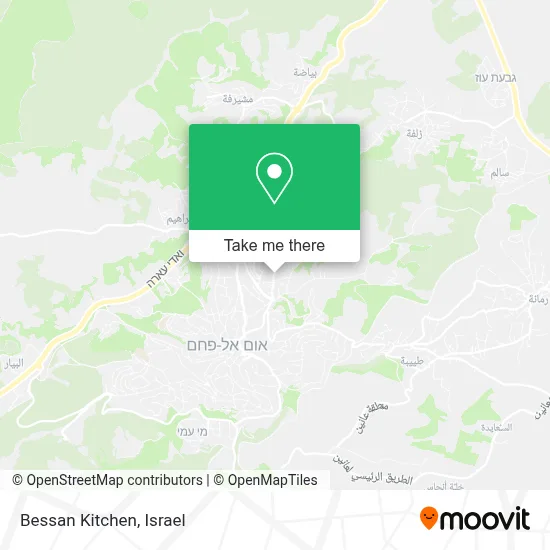 Bessan Kitchen map