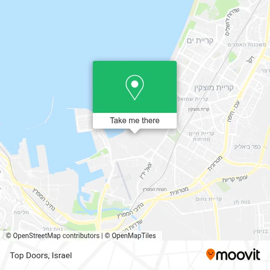 Top Doors map