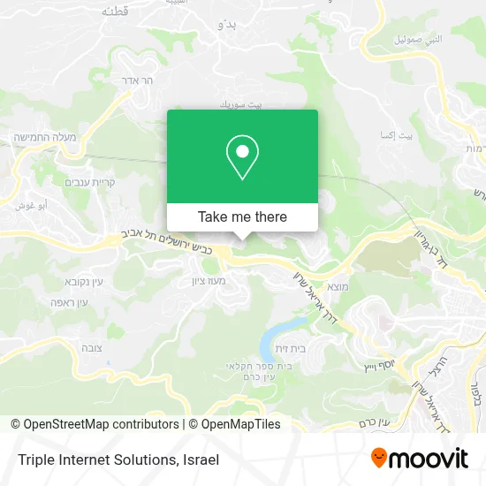 Triple Internet Solutions map
