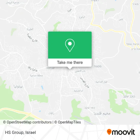 HS Group map