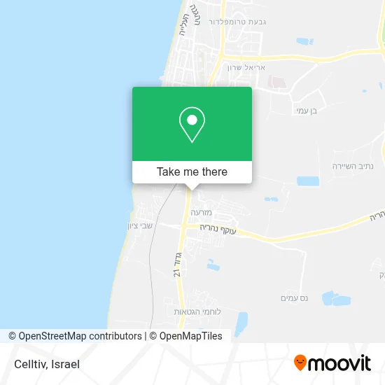Celltiv map