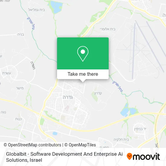 Globalbit - Software Development And Enterprise Ai Solutions map