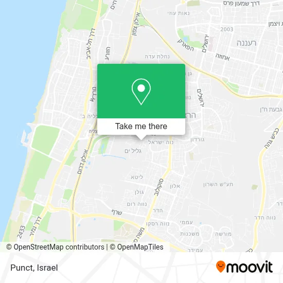 Punct map
