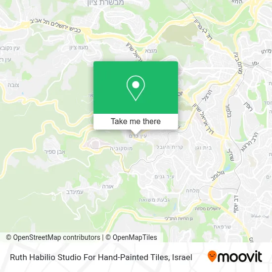 Ruth Habilio Studio For Hand-Painted Tiles map