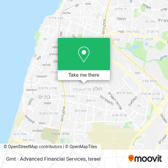 Gmt - Advanced Financial Services map