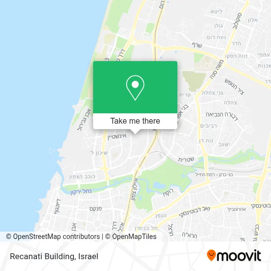 Recanati Building map