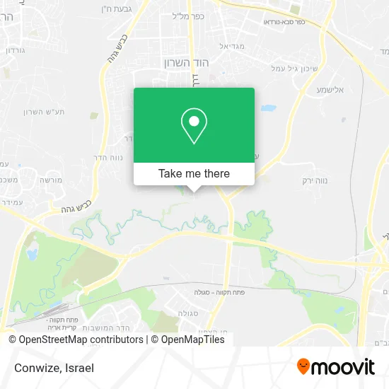 Conwize map