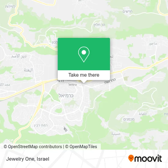 Jewelry One map