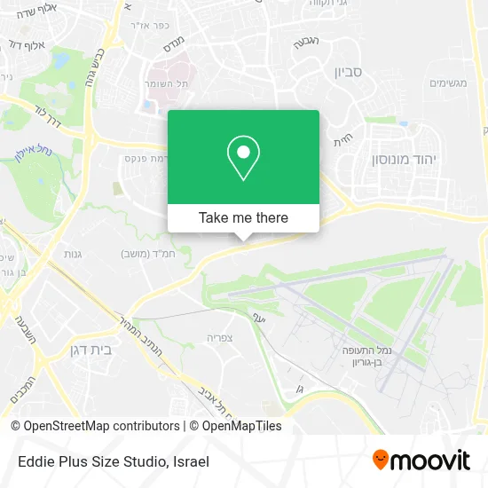 Eddie Plus Size Studio map