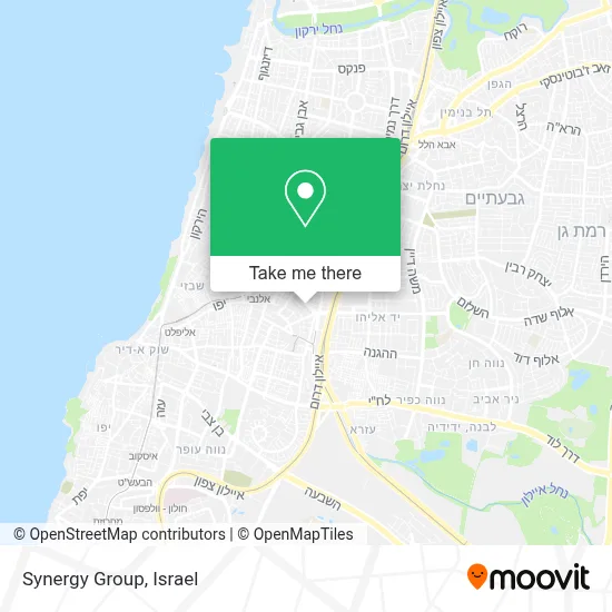 Synergy Group map