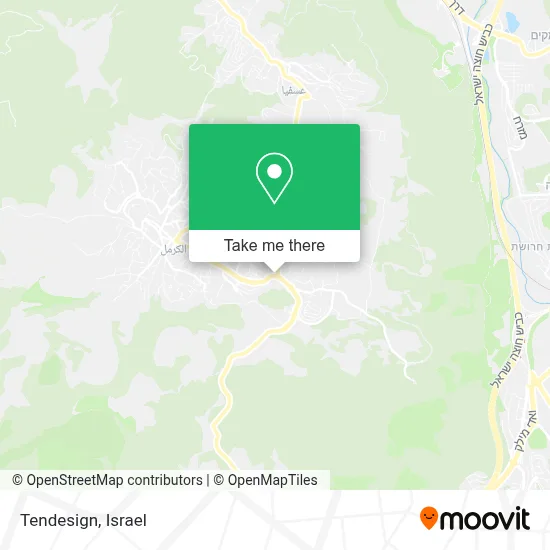 Tendesign map