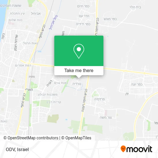 ODV map
