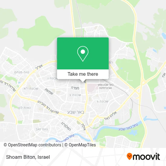 Shoam Biton map