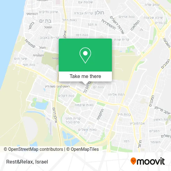 Rest&Relax map