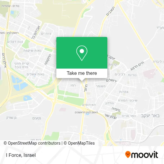 I Force map