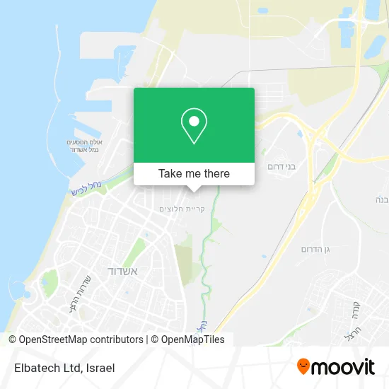 Elbatech Ltd map