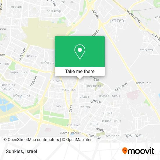 Sunkiss map