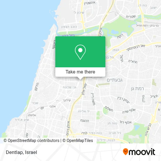 Dentlap map
