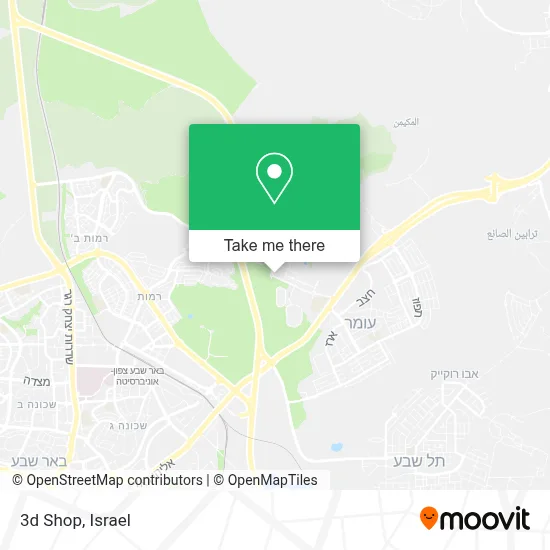 3d Shop map