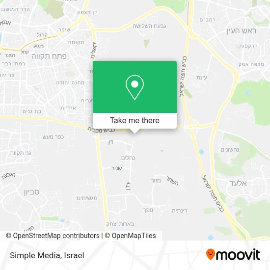 Simple Media map
