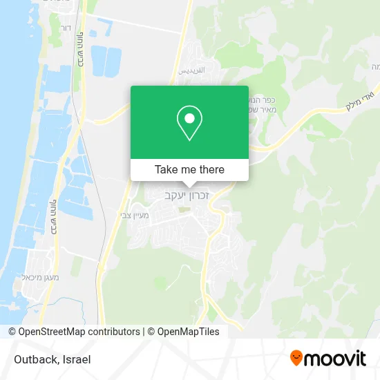 Outback map