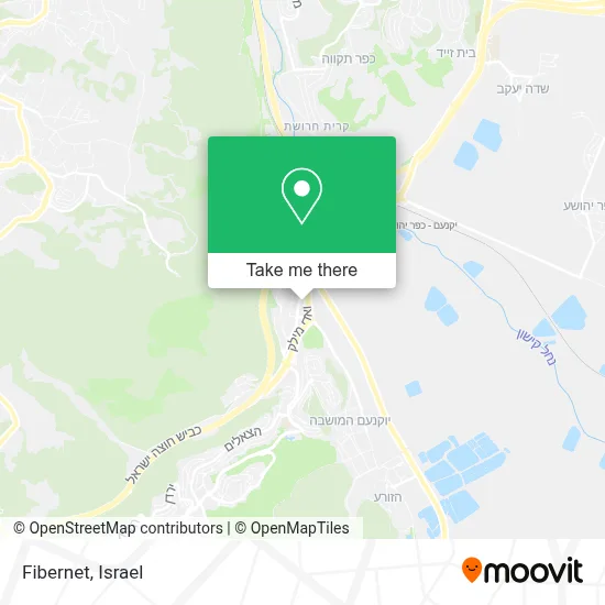 Fibernet map