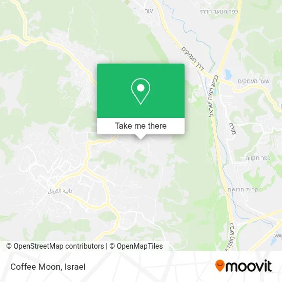 Coffee Moon map