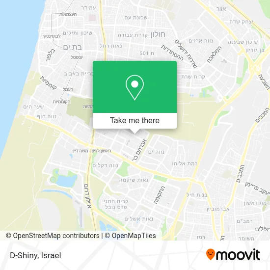 D-Shiny map