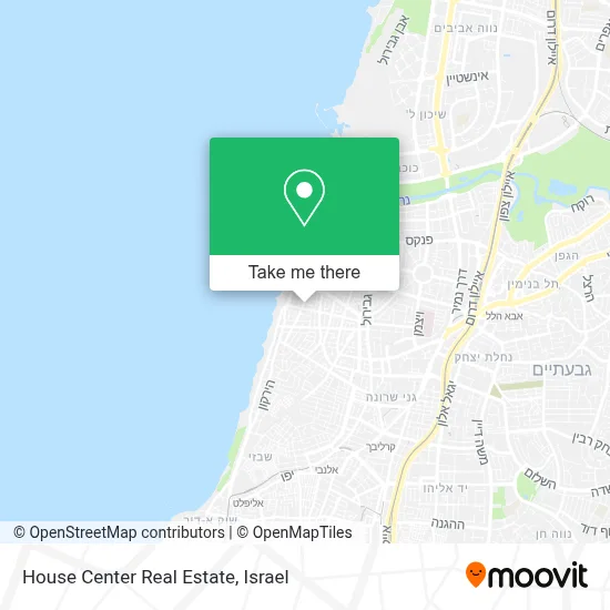 House Center Real Estate map