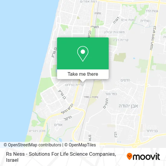 Rs Ness - Solutions For Life Science Companies map