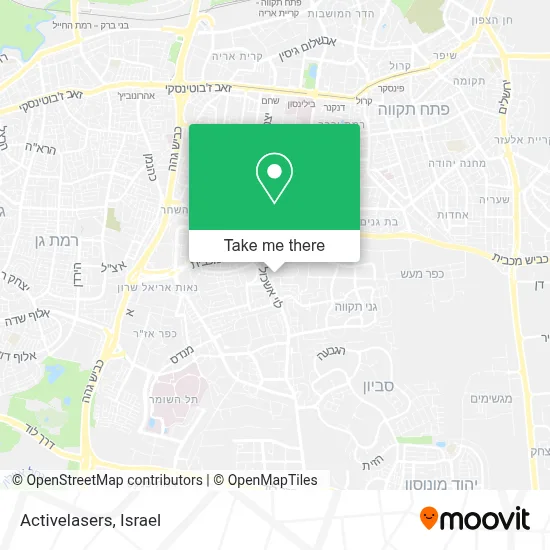 Activelasers map