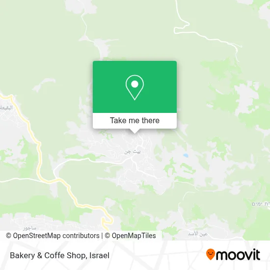 Bakery & Coffe Shop map