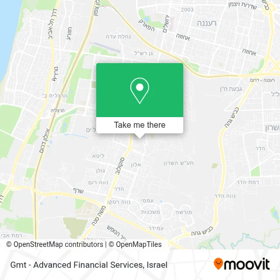 Gmt - Advanced Financial Services map