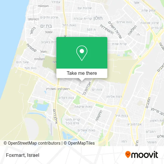 Foxmart map