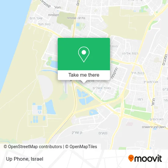 Up Phone map