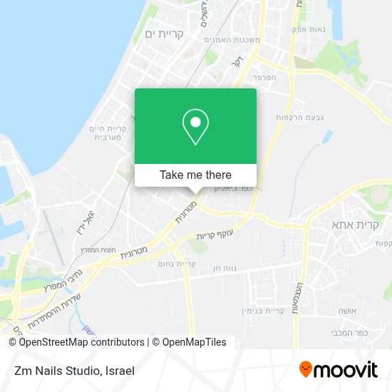 Zm Nails Studio map