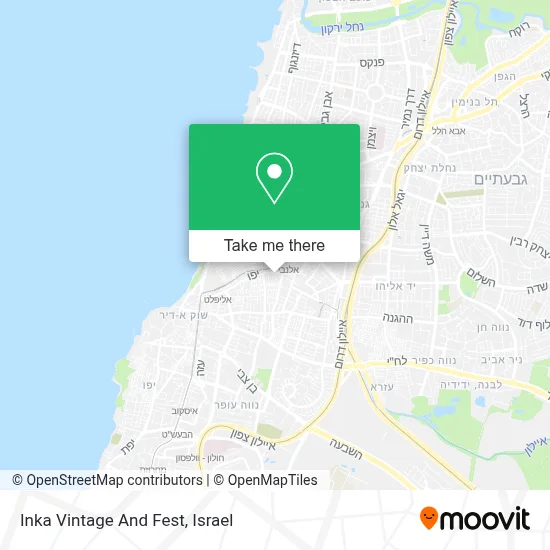 Inka Vintage And Fest map