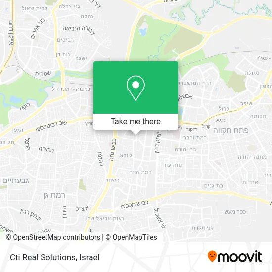 Cti Real Solutions map