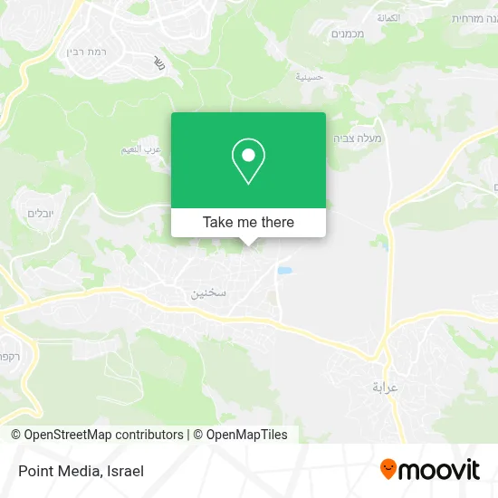 Point Media map