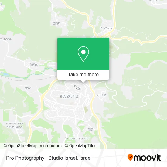 Pro Photography - Studio Israel map