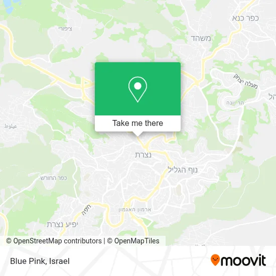 Blue Pink map