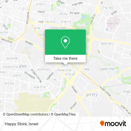 Happy Store map