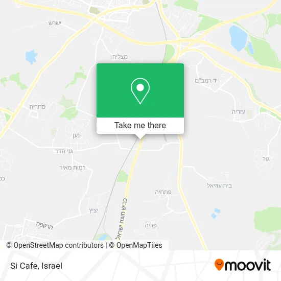 Si Cafe map