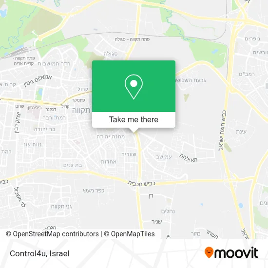 Control4u map