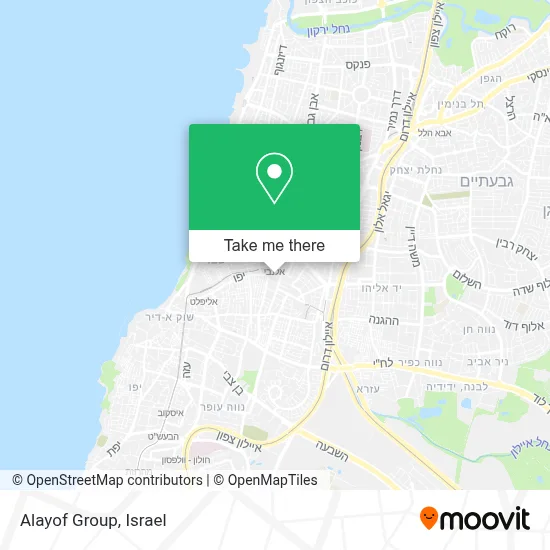 Alayof Group map