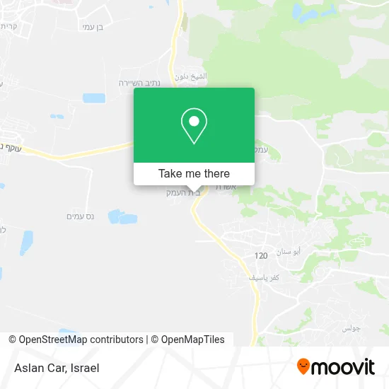 Aslan Car map