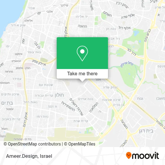 Ameer.Design map