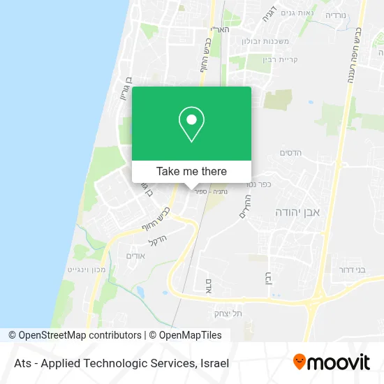 Ats - Applied Technologic Services map